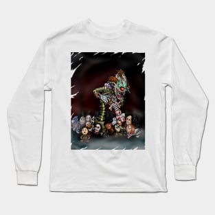 Horror Jack in the Box Long Sleeve T-Shirt